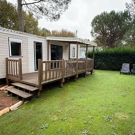 Mobil Home Amenage 2 Chambres La Teste Camping**** Exteriör bild