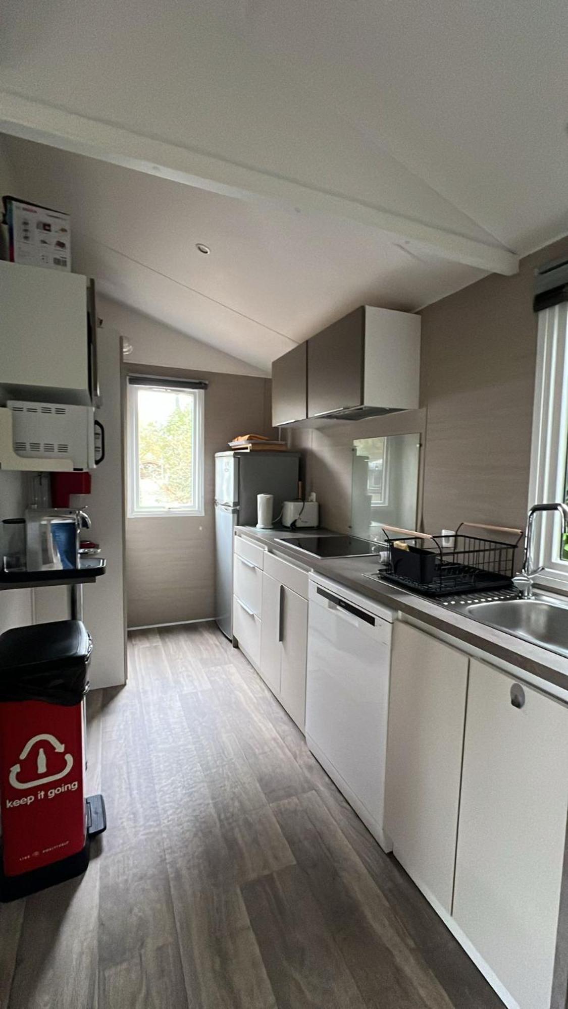 Mobil Home Amenage 2 Chambres La Teste Camping**** Exteriör bild